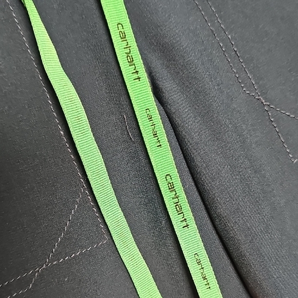 Carhartt XS Scrub Bottoms with Green Drawstring - Picture 5 of 14